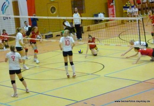 Volleyball Länderspiel 24