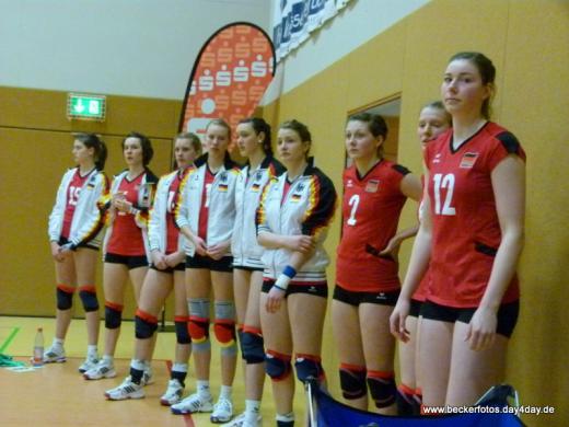 Volleyball Länderspiel 35