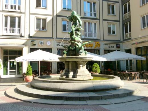 Gänsediebbrunnen in Dresden
